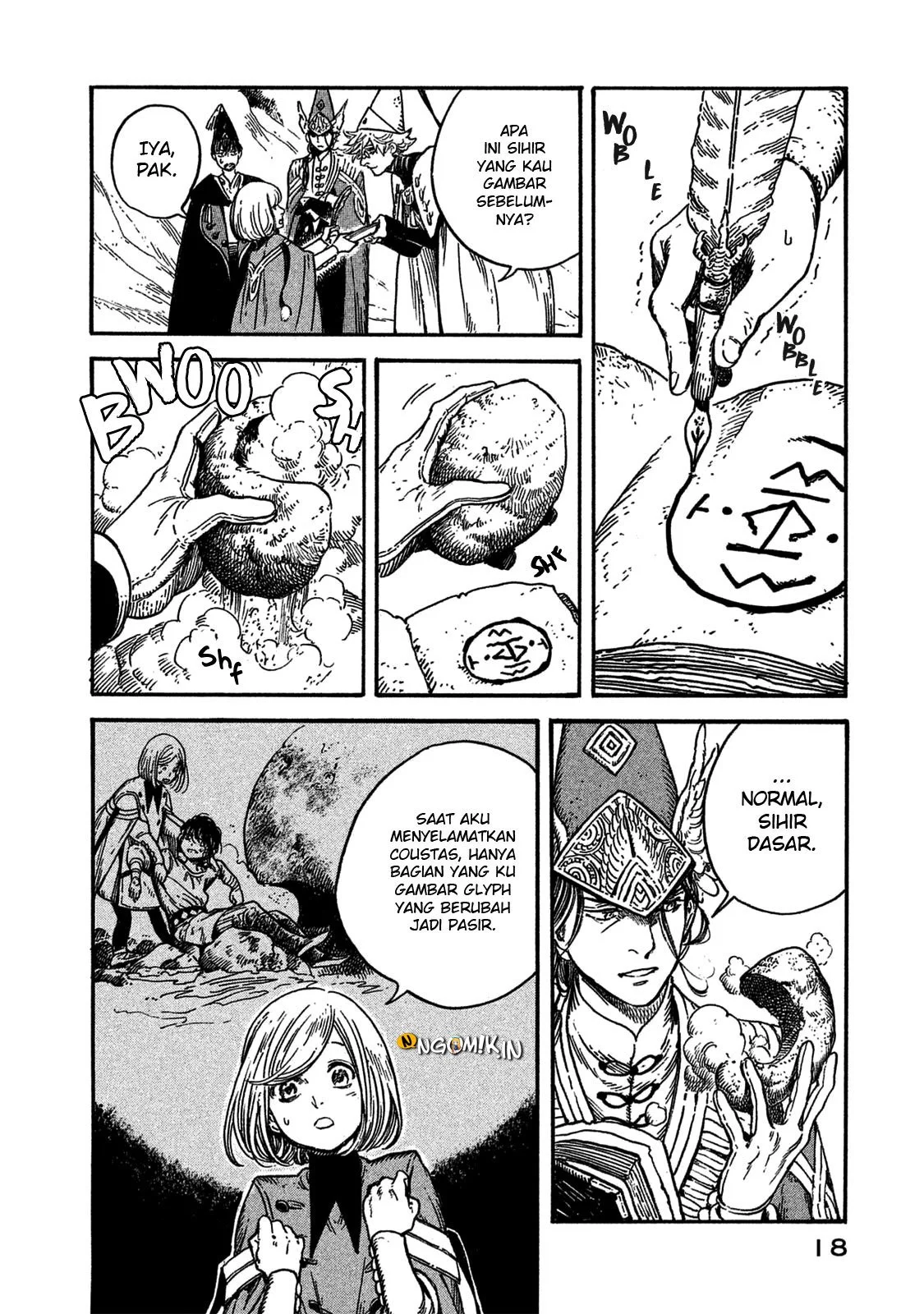 Tongari Boushi no Atelier Chapter 12 Gambar 17