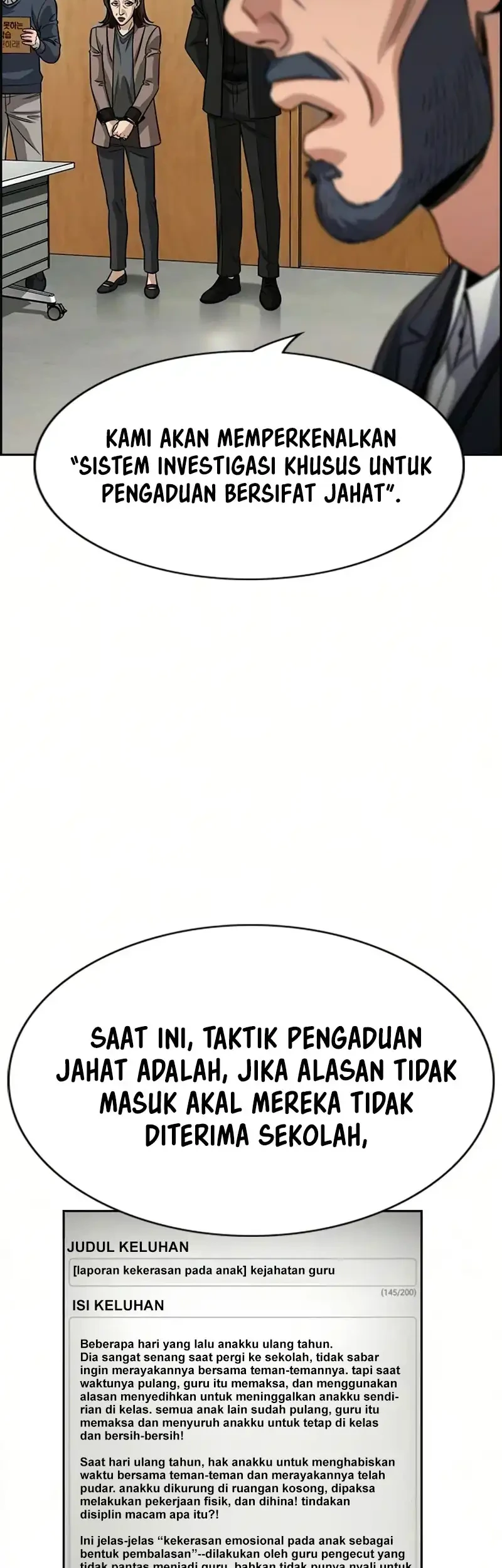 True Education Chapter 247 Gambar 32
