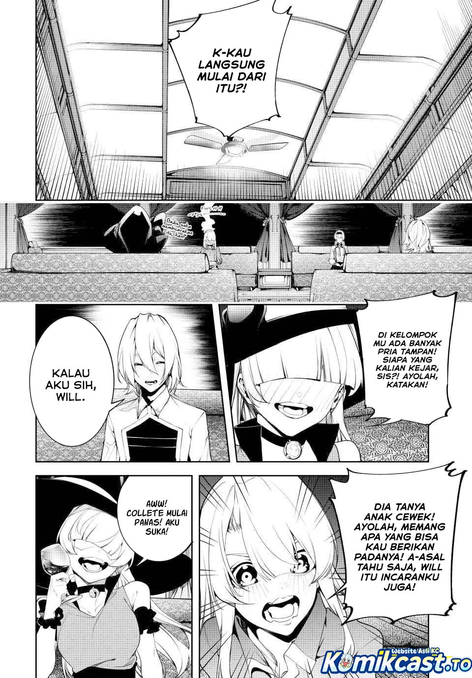 Tsue to Tsurugi no Wistoria Chapter 64 Gambar 16