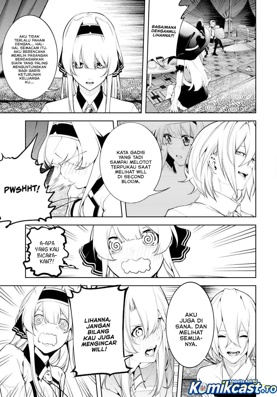 Tsue to Tsurugi no Wistoria Chapter 64 Gambar 17