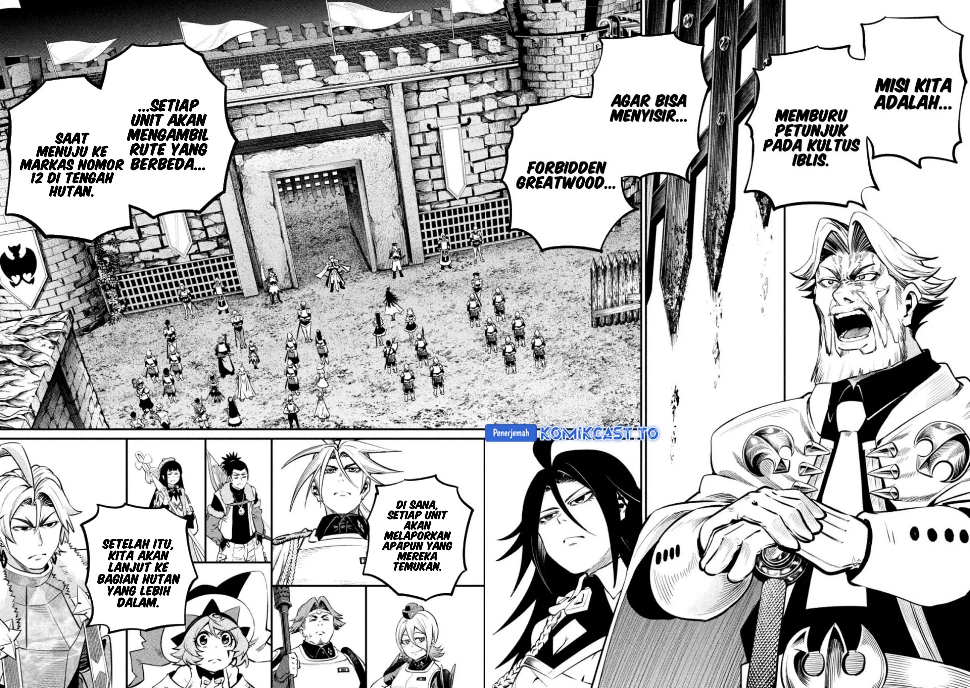 Tsuihou Sareta Tenshou Juu Kishi wa Game Chishiki de Musou Suru Chapter 170 Gambar 11