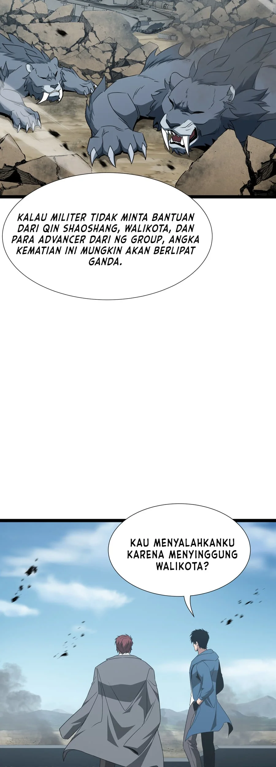 Tyrant of the Otherworld: My Shadow Can Evolve Infinitely Chapter 70 - Halaman 21
