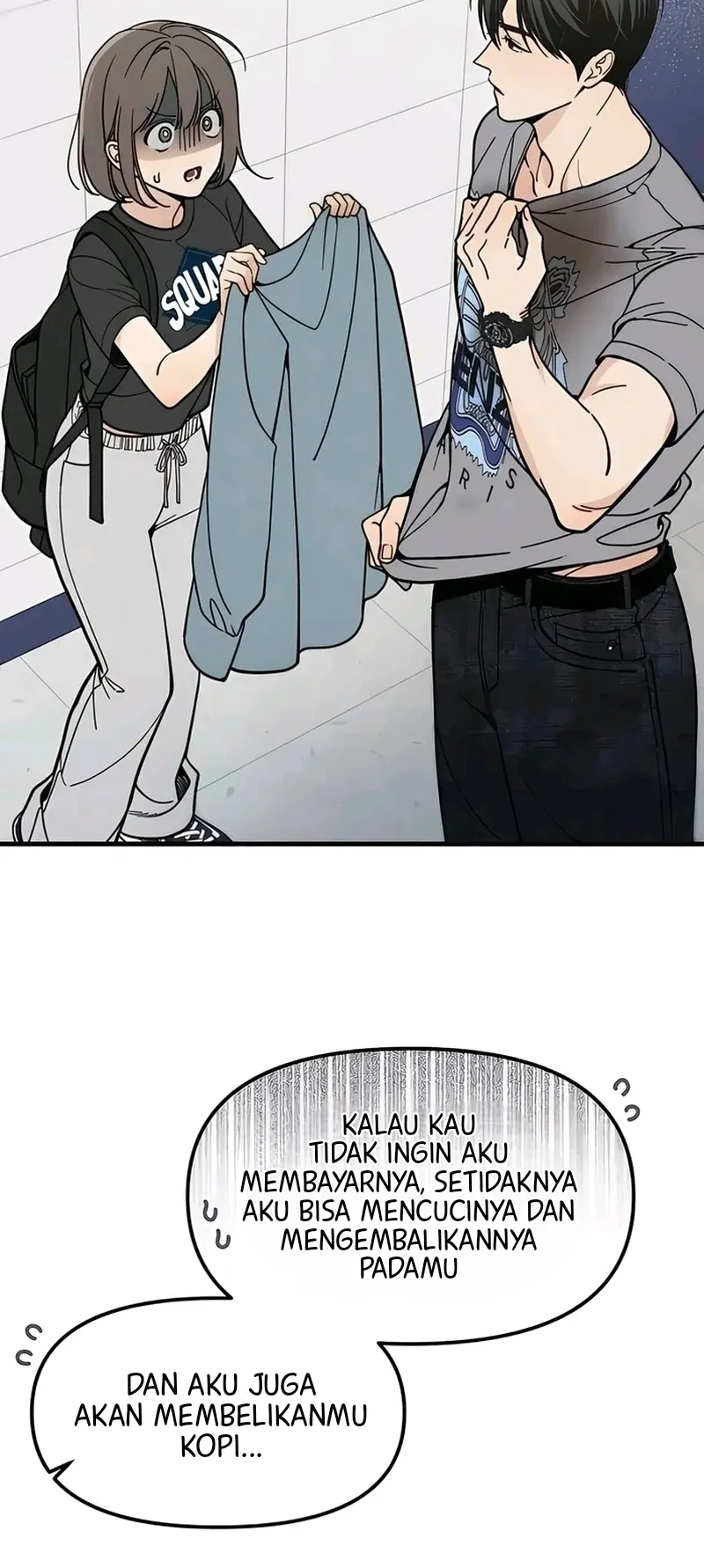 Unofficial Campus Couple Chapter 5 Gambar 31