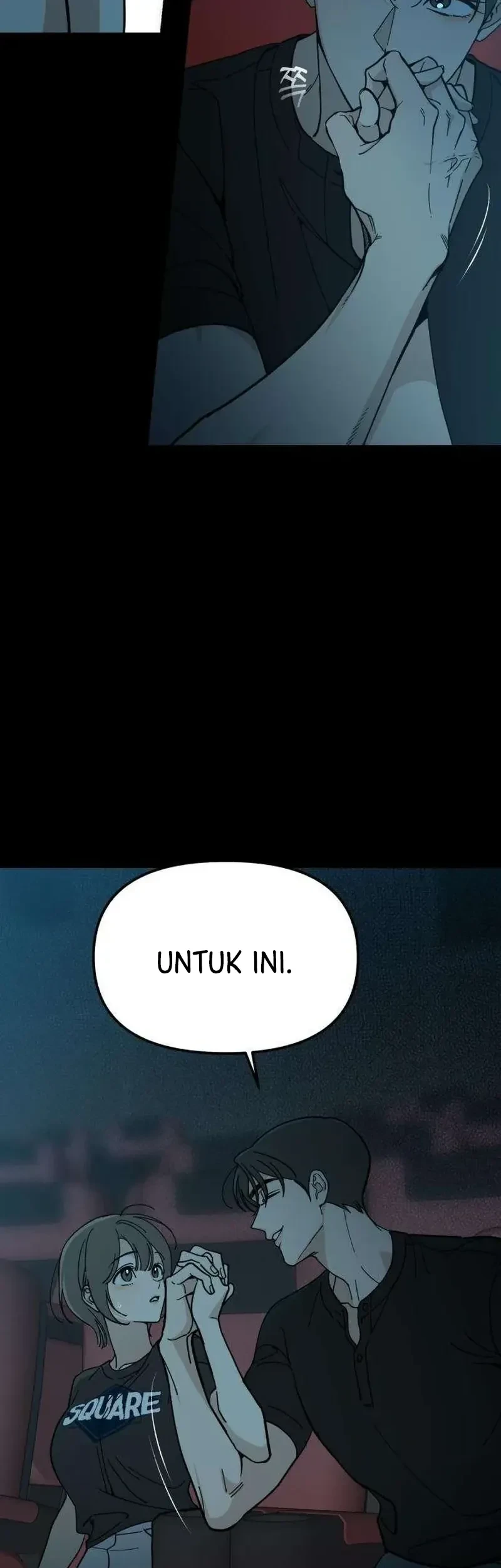 Unofficial Campus Couple Chapter 7 Gambar 38