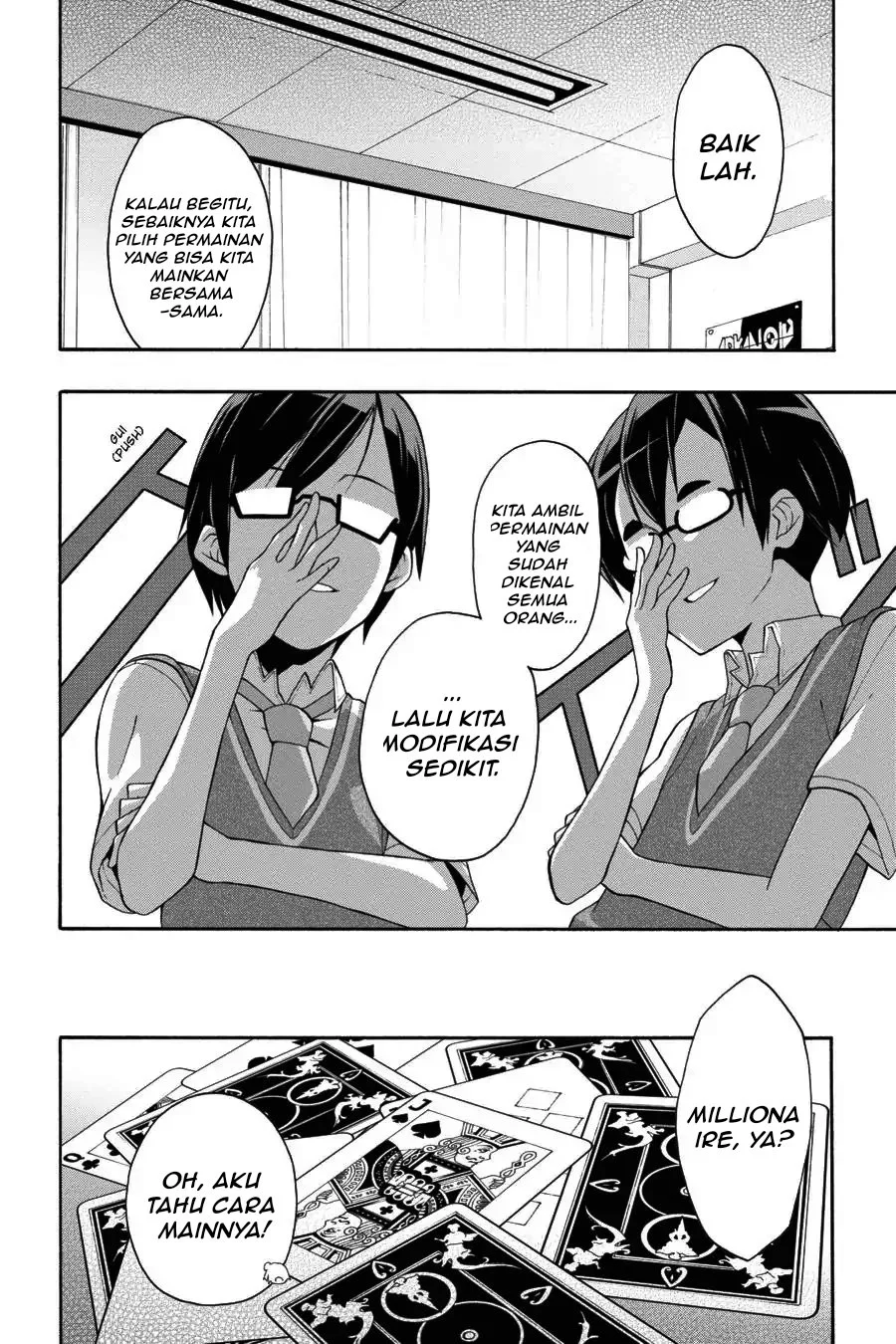 Yahari Ore no Seishun Love Come wa Machigatteiru @comic Chapter 18 Gambar 16