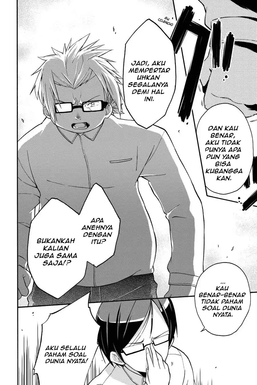 Yahari Ore no Seishun Love Come wa Machigatteiru @comic Chapter 19 Gambar 16