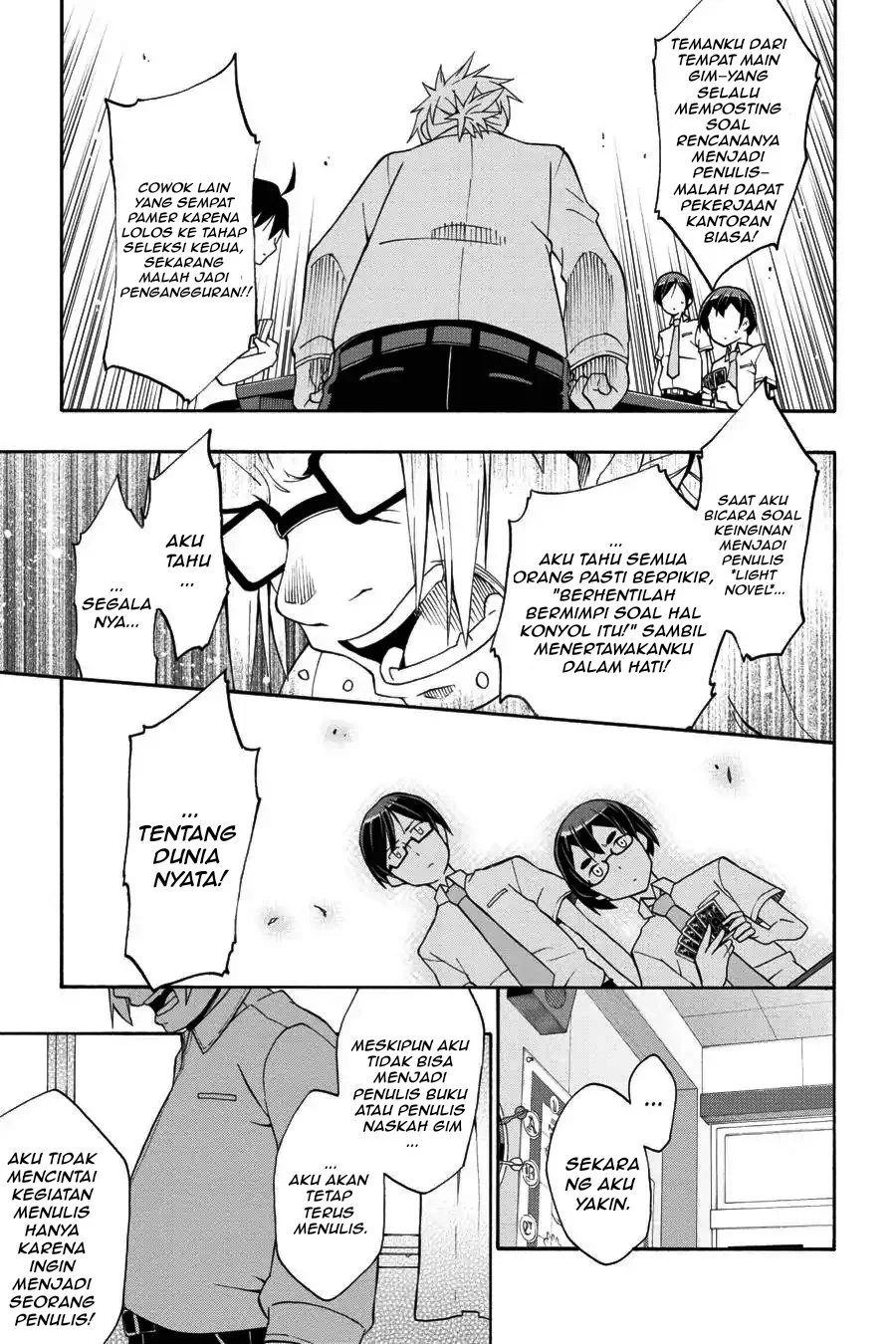Yahari Ore no Seishun Love Come wa Machigatteiru @comic Chapter 19 Gambar 17