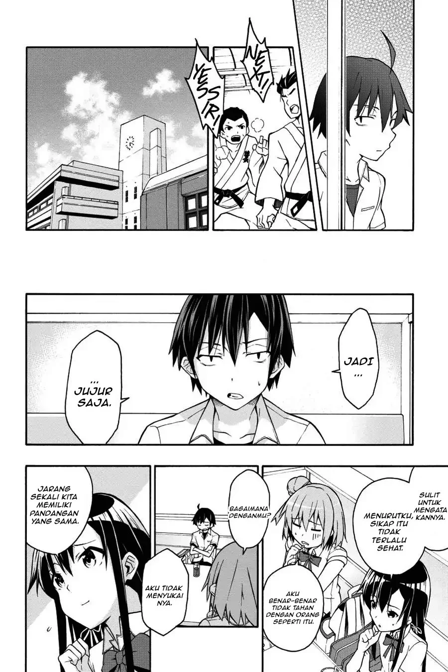 Yahari Ore no Seishun Love Come wa Machigatteiru @comic Chapter 20 Gambar 14