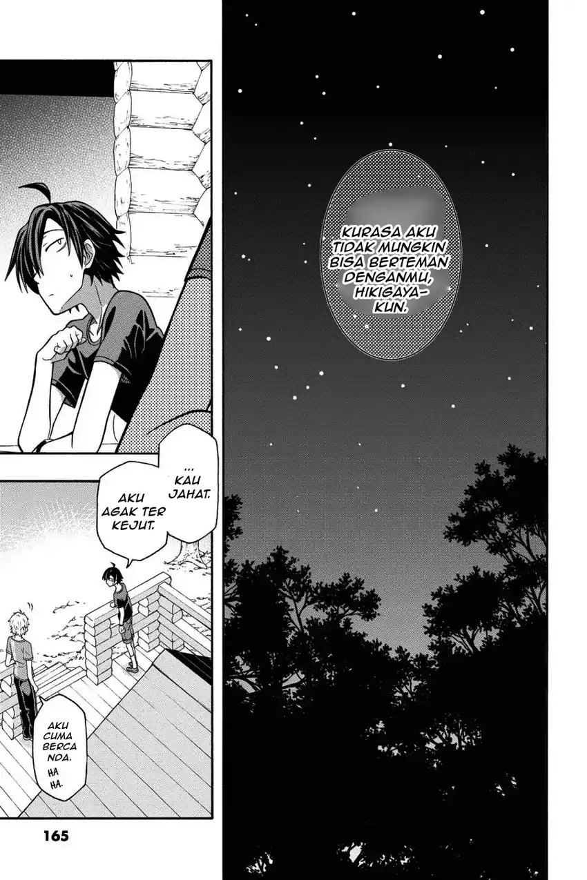 Yahari Ore no Seishun Love Come wa Machigatteiru @comic Chapter 28 Gambar 13