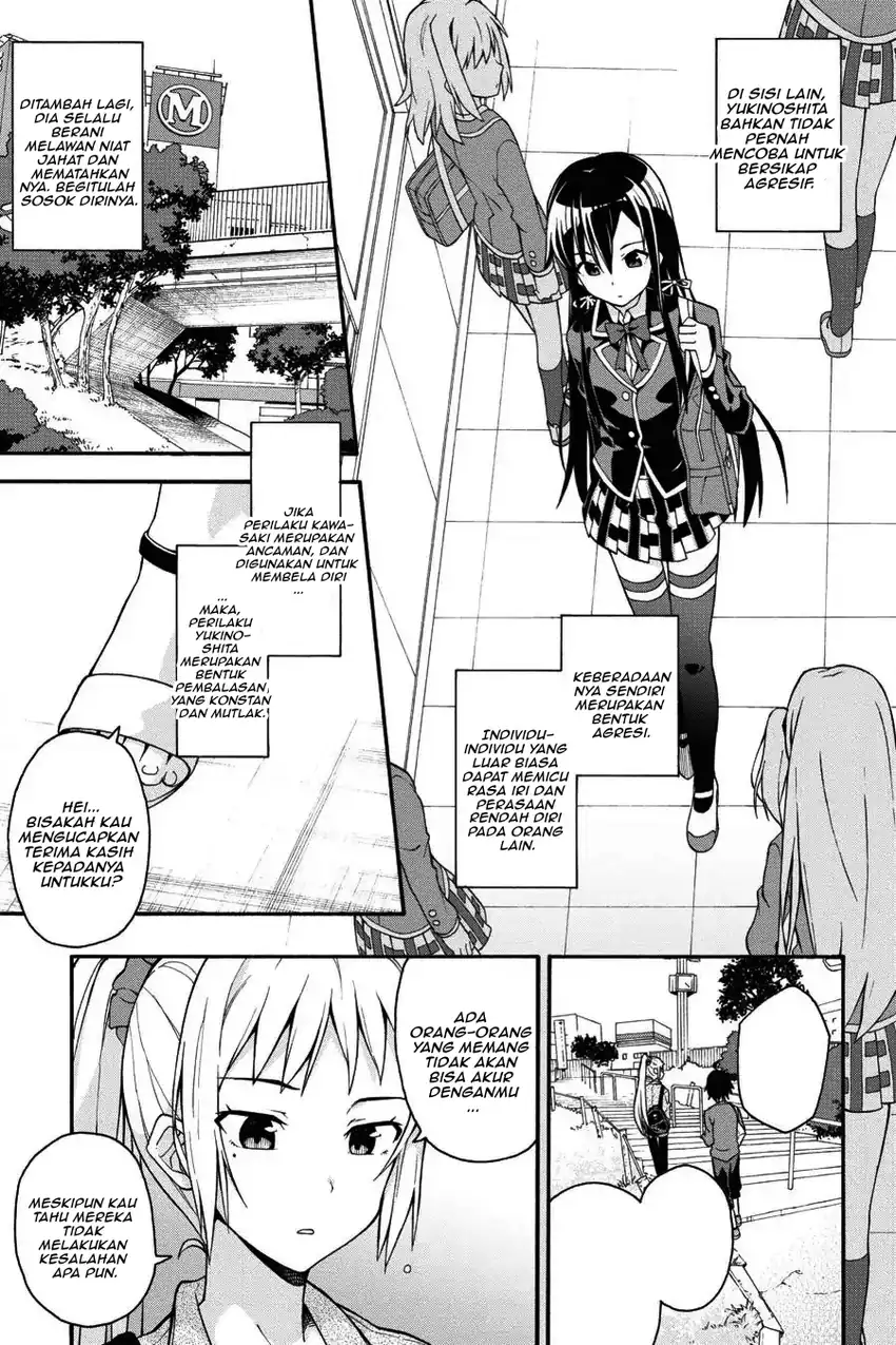Yahari Ore no Seishun Love Come wa Machigatteiru @comic Chapter 29 Gambar 15