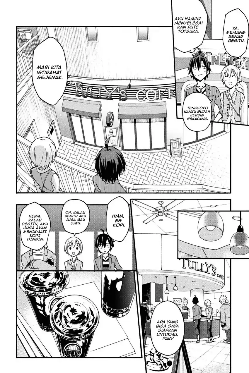 Yahari Ore no Seishun Love Come wa Machigatteiru @comic Chapter 30 Gambar 13
