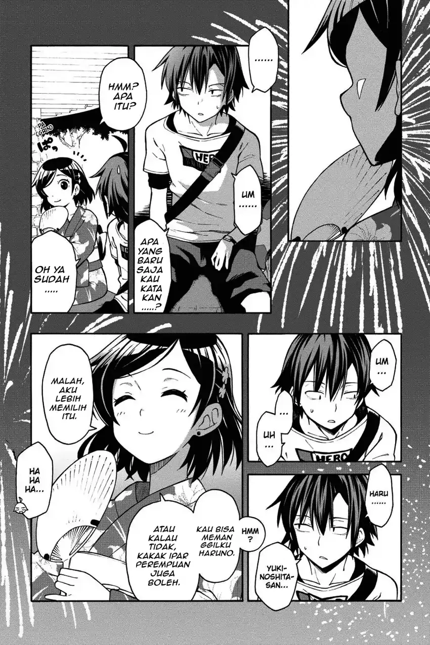 Yahari Ore no Seishun Love Come wa Machigatteiru @comic Chapter 33 Gambar 17