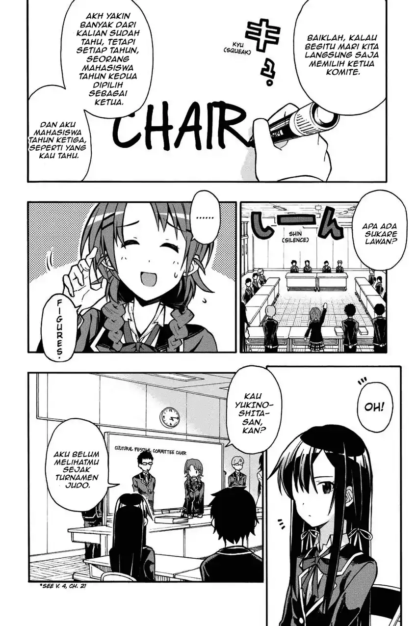 Yahari Ore no Seishun Love Come wa Machigatteiru @comic Chapter 35 Gambar 15