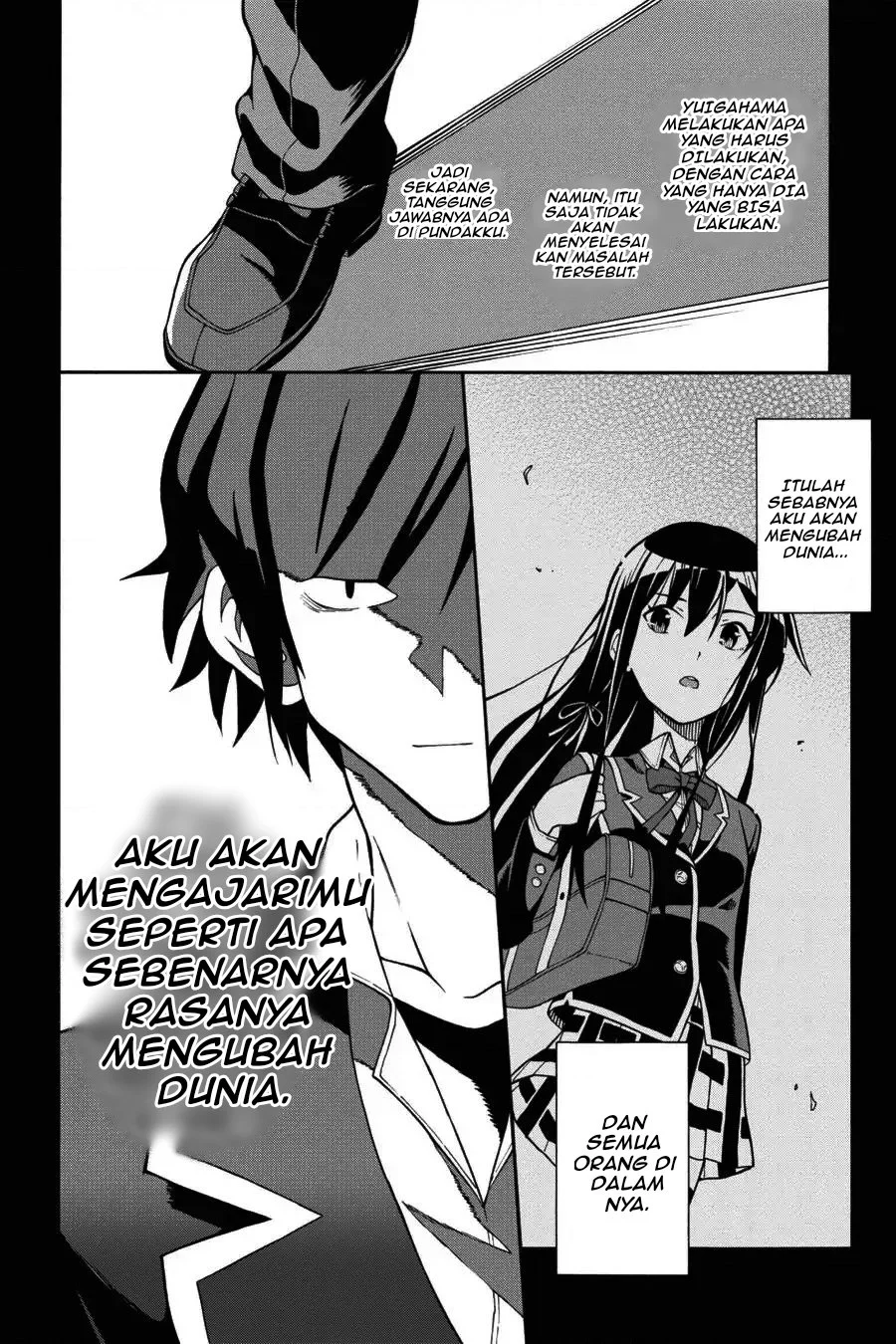 Yahari Ore no Seishun Love Come wa Machigatteiru @comic Chapter 38 Gambar 20