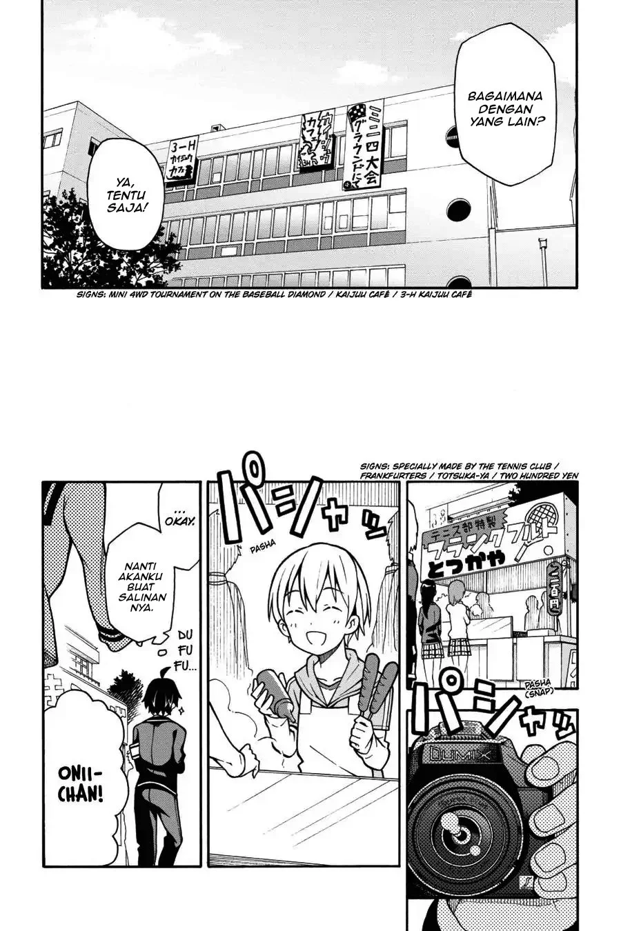 Yahari Ore no Seishun Love Come wa Machigatteiru @comic Chapter 39 Gambar 16