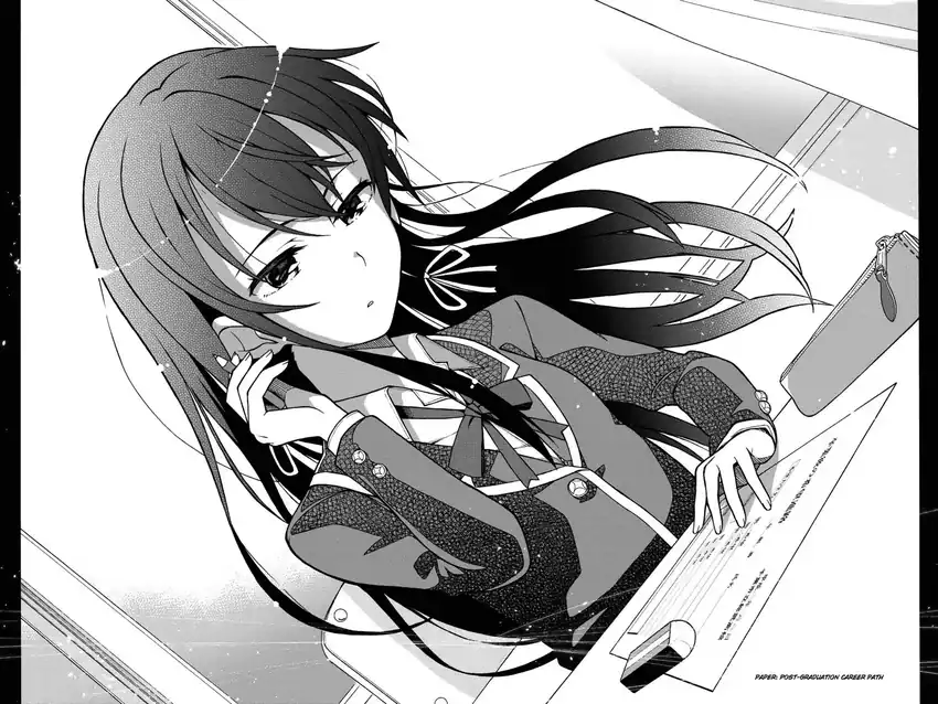 Yahari Ore no Seishun Love Come wa Machigatteiru @comic Chapter 42 Gambar 12