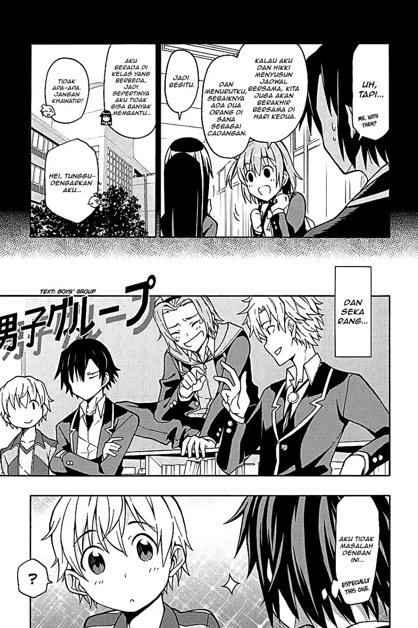 Yahari Ore no Seishun Love Come wa Machigatteiru @comic Chapter 49 Gambar 16