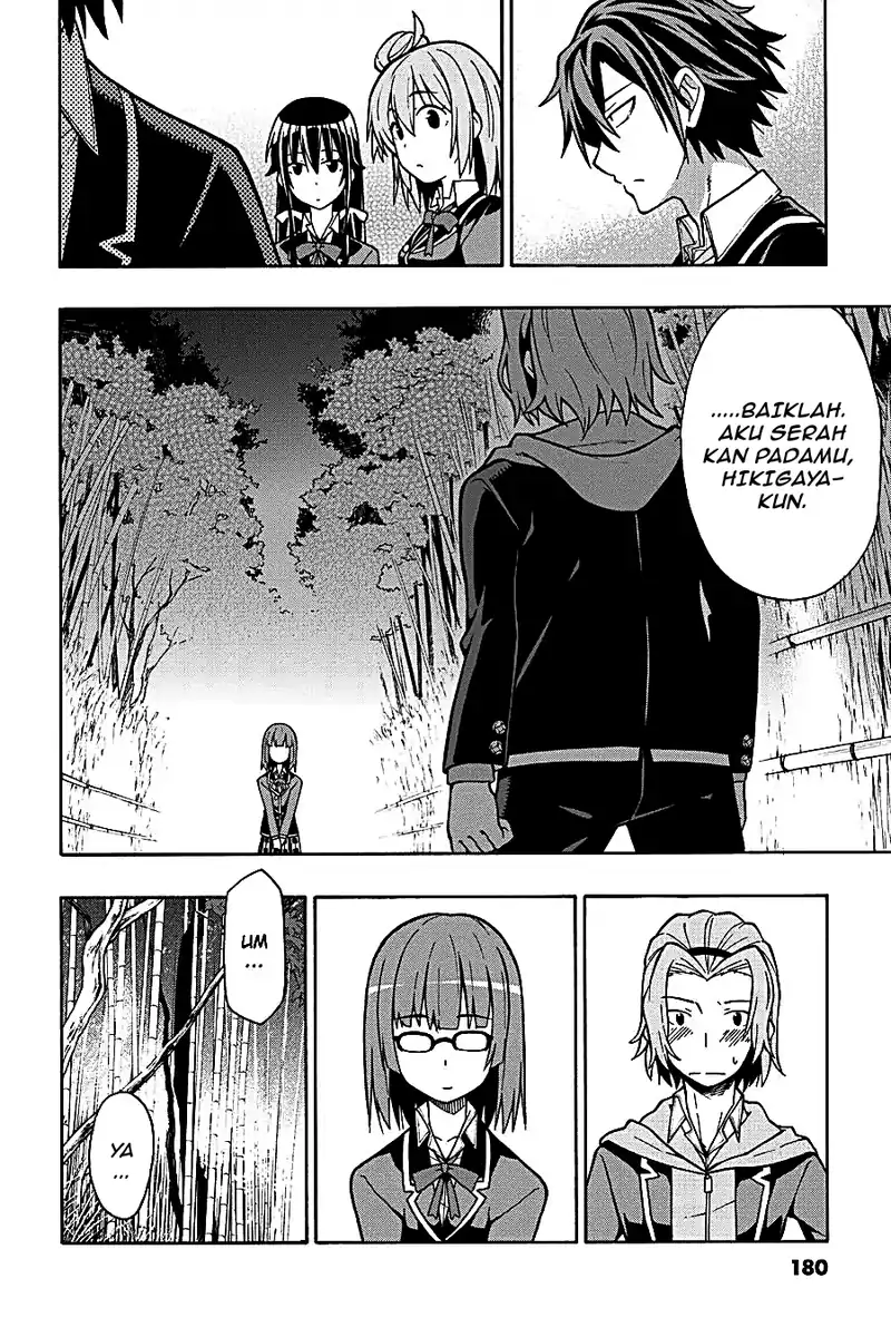 Yahari Ore no Seishun Love Come wa Machigatteiru @comic Chapter 52 Gambar 18