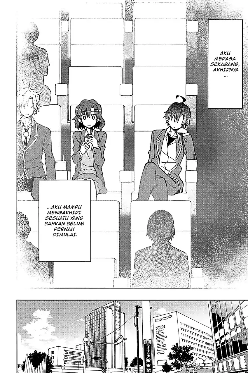 Yahari Ore no Seishun Love Come wa Machigatteiru @comic Chapter 54 Gambar 22