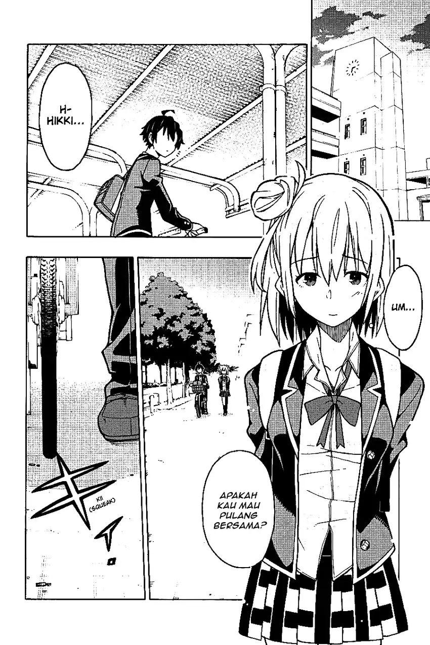 Yahari Ore no Seishun Love Come wa Machigatteiru @comic Chapter 55 Gambar 14
