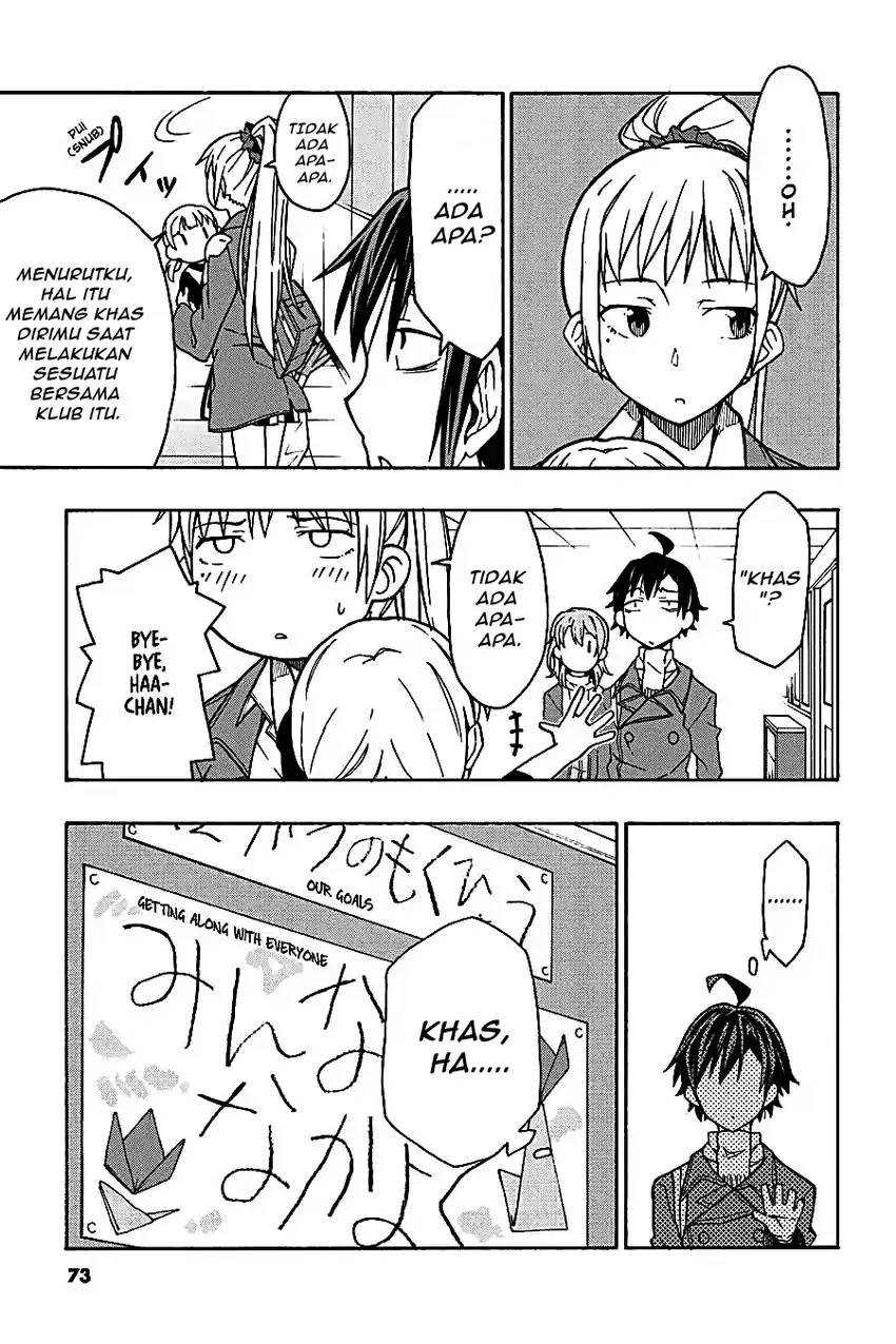 Yahari Ore no Seishun Love Come wa Machigatteiru @comic Chapter 60 Gambar 15