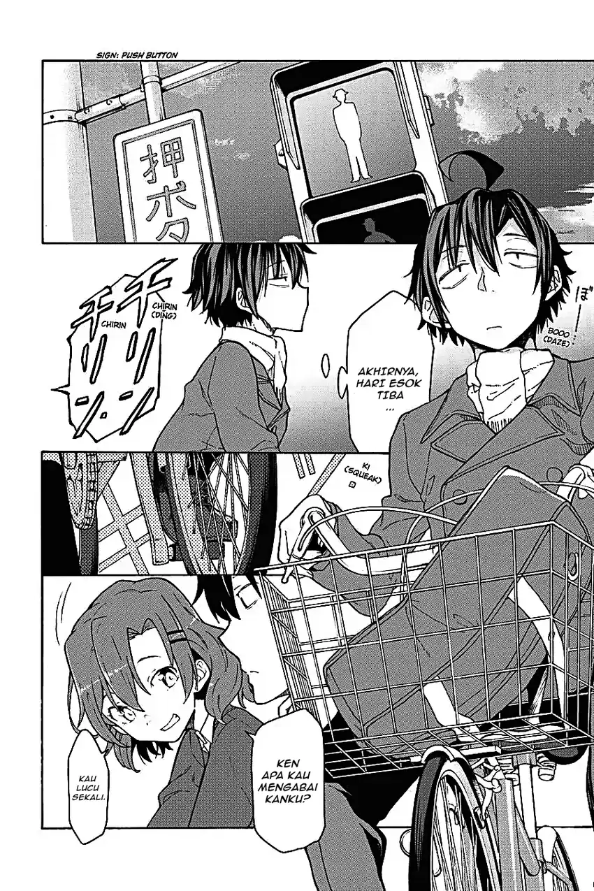 Yahari Ore no Seishun Love Come wa Machigatteiru @comic Chapter 69 Gambar 23
