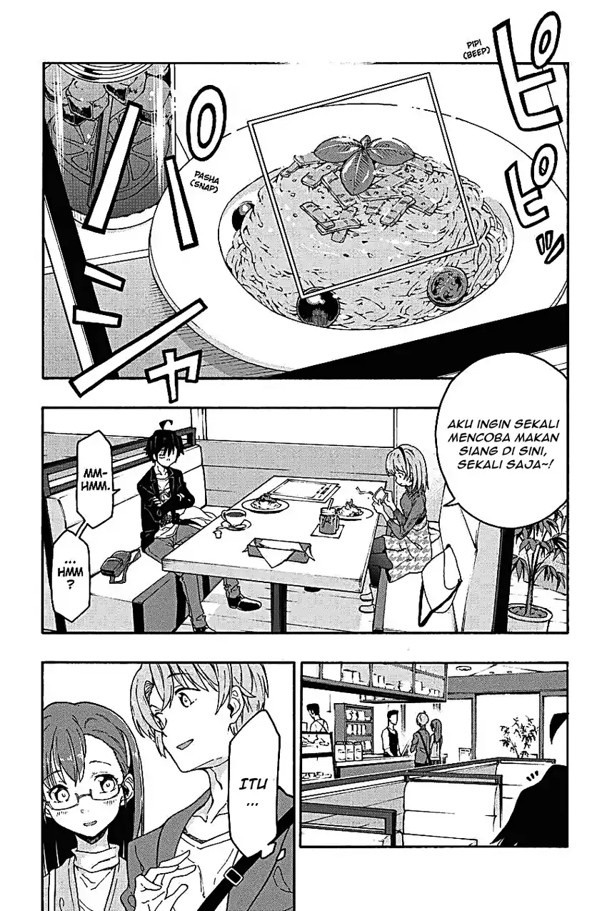 Yahari Ore no Seishun Love Come wa Machigatteiru @comic Chapter 70 Gambar 18