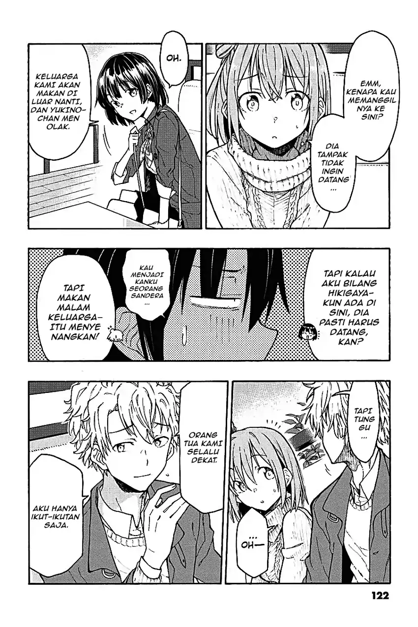 Yahari Ore no Seishun Love Come wa Machigatteiru @comic Chapter 73 Gambar 18