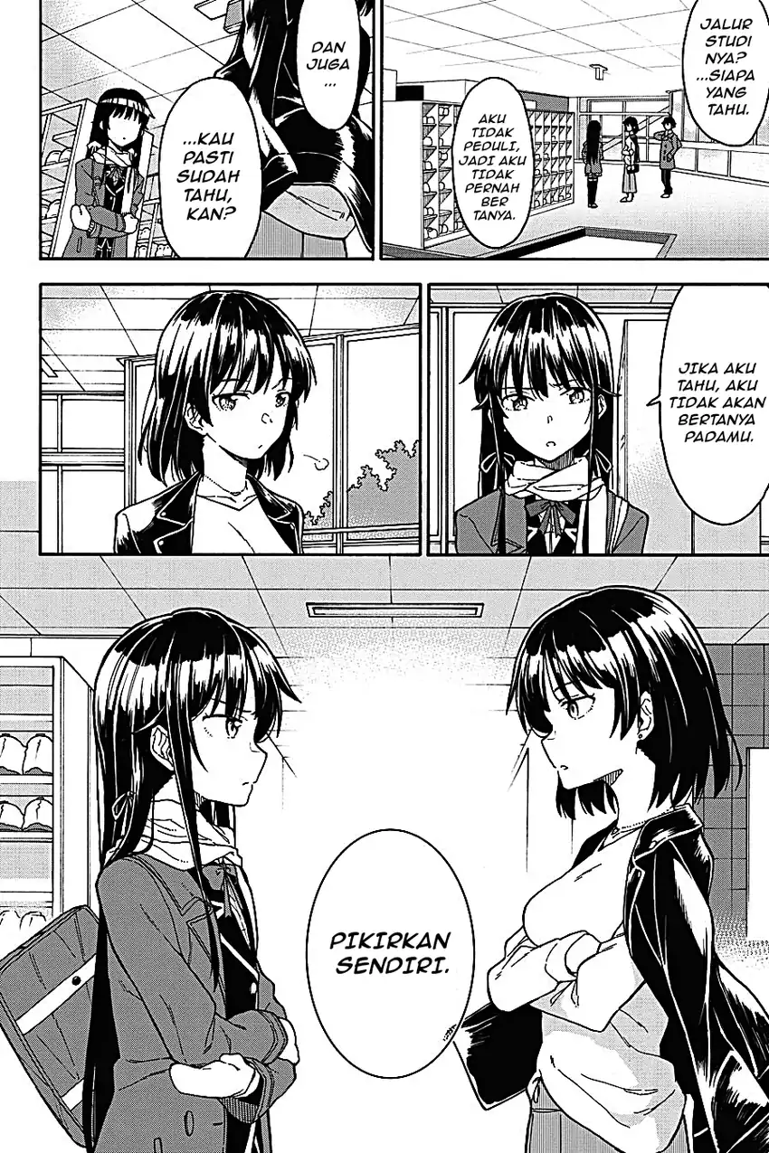 Yahari Ore no Seishun Love Come wa Machigatteiru @comic Chapter 77 Gambar 18