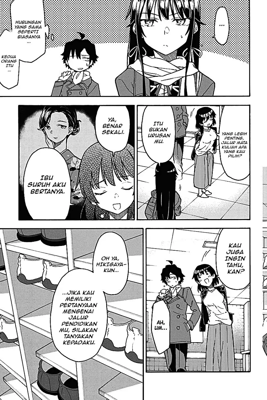Yahari Ore no Seishun Love Come wa Machigatteiru @comic Chapter 77 Gambar 19