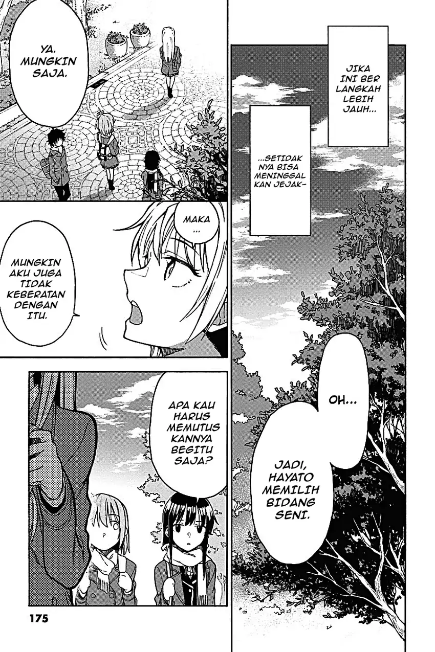 Yahari Ore no Seishun Love Come wa Machigatteiru @comic Chapter 80 Gambar 18