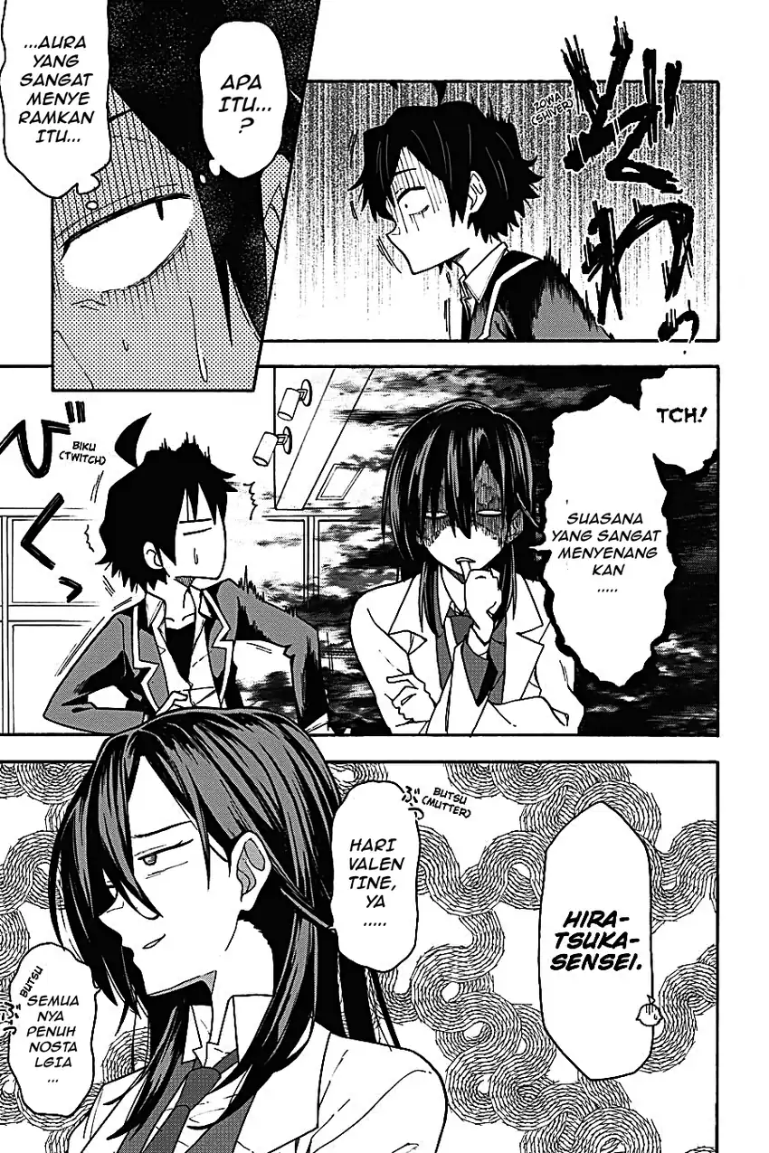 Yahari Ore no Seishun Love Come wa Machigatteiru @comic Chapter 82 Gambar 17