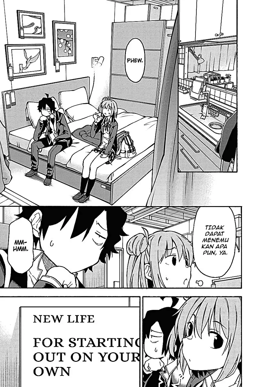 Yahari Ore no Seishun Love Come wa Machigatteiru @comic Chapter 91 Gambar 12