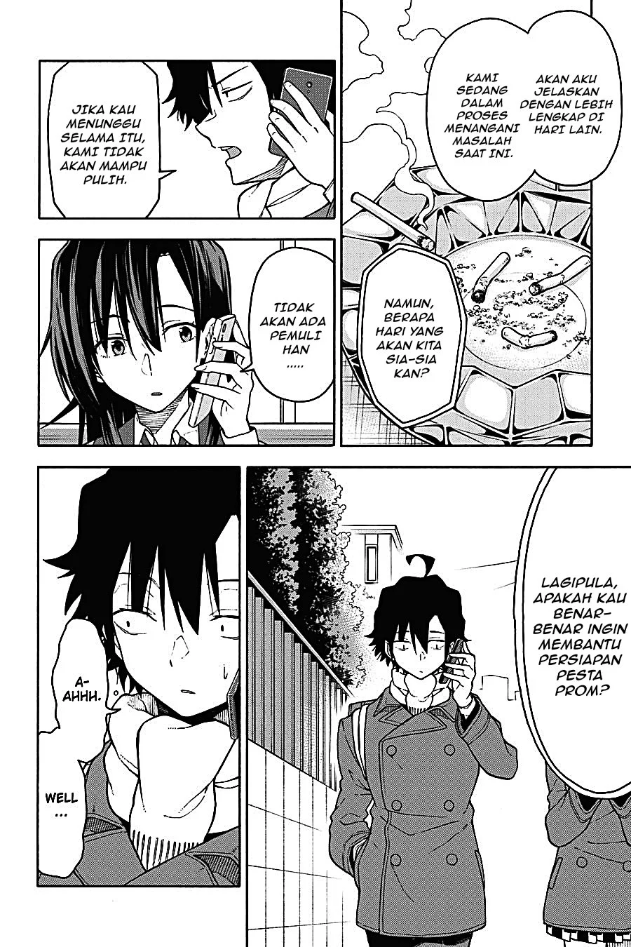 Yahari Ore no Seishun Love Come wa Machigatteiru @comic Chapter 93 Gambar 18