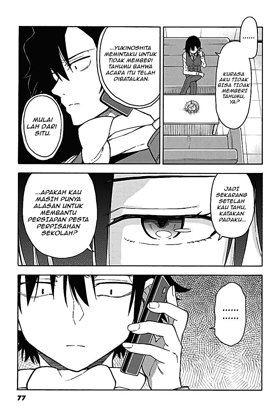 Yahari Ore no Seishun Love Come wa Machigatteiru @comic Chapter 93 Gambar 19