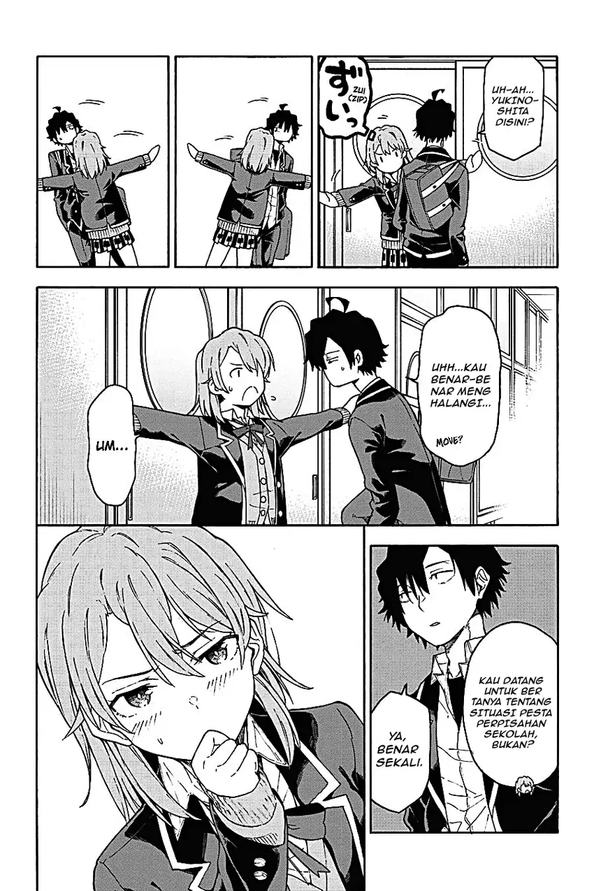 Yahari Ore no Seishun Love Come wa Machigatteiru @comic Chapter 94 Gambar 15