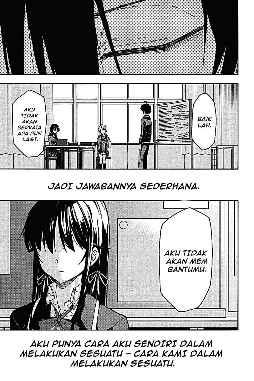 Yahari Ore no Seishun Love Come wa Machigatteiru @comic Chapter 95 Gambar 22