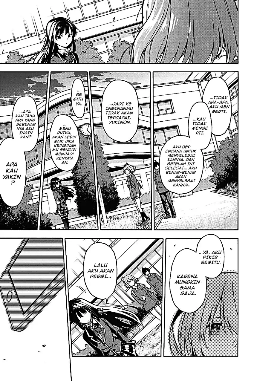 Yahari Ore no Seishun Love Come wa Machigatteiru @comic Chapter 99 Gambar 21
