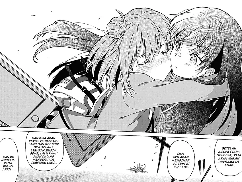 Yahari Ore no Seishun Love Come wa Machigatteiru @comic Chapter 99 Gambar 22