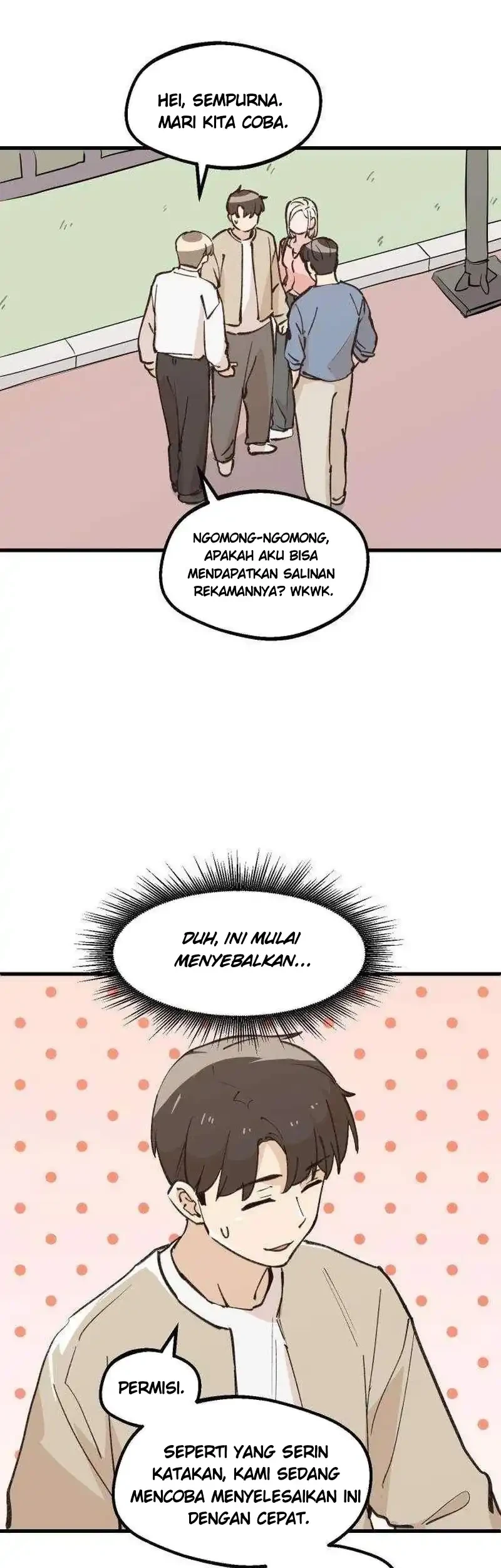 You Get Dumb When You're in Love Chapter 5 Gambar 24