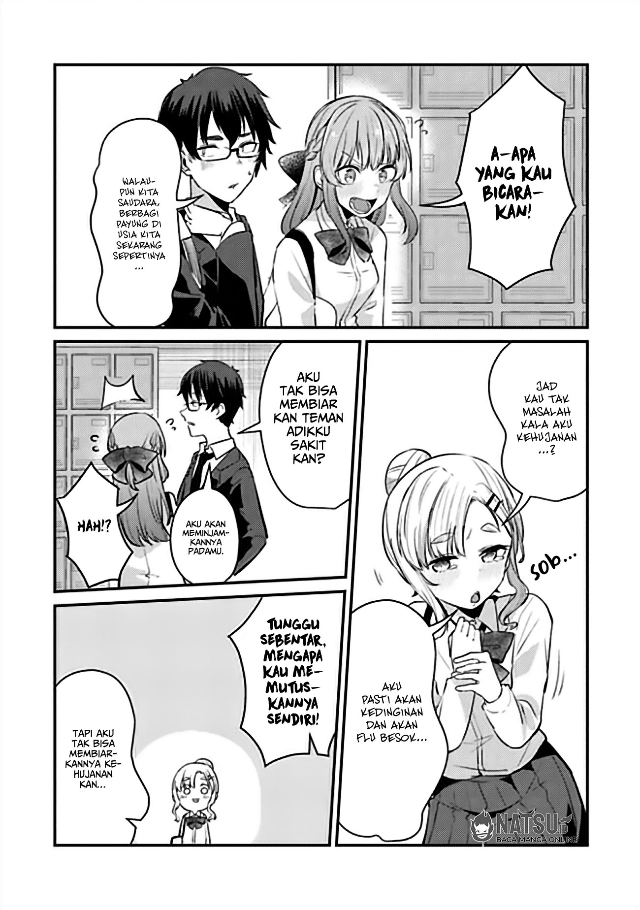 You Weren’t My Sister, But My Fiancee!? (Omae Imouto Janakute Iinazuke Datta no ka yo!?) Chapter 8 Gambar 14