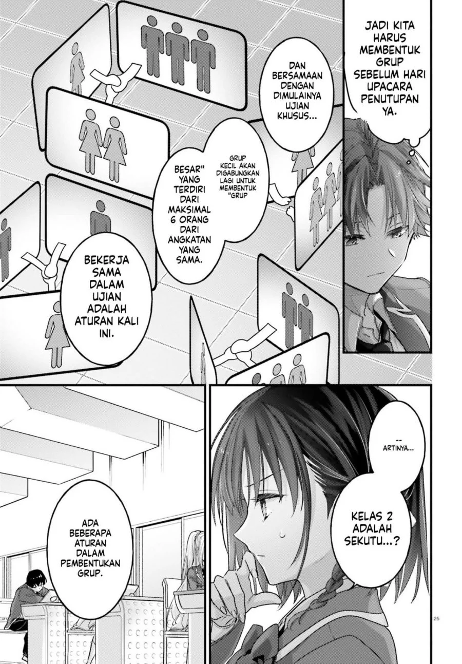 Youkoso Jitsuryoku Shijou Shugi no Kyoushitsu e 2-nensei-hen 2nd Stage Chapter 12 Gambar 21