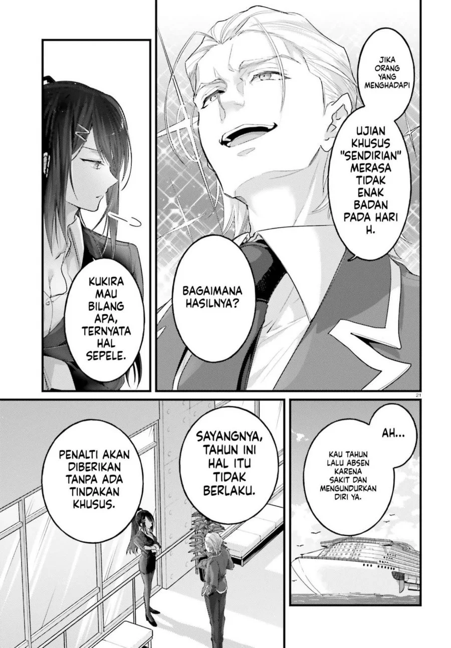 Youkoso Jitsuryoku Shijou Shugi no Kyoushitsu e 2-nensei-hen 2nd Stage Chapter 13 Gambar 21