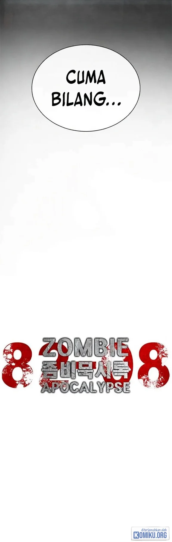 Zombie Apocalypse 82-08 Chapter 122 Gambar 48