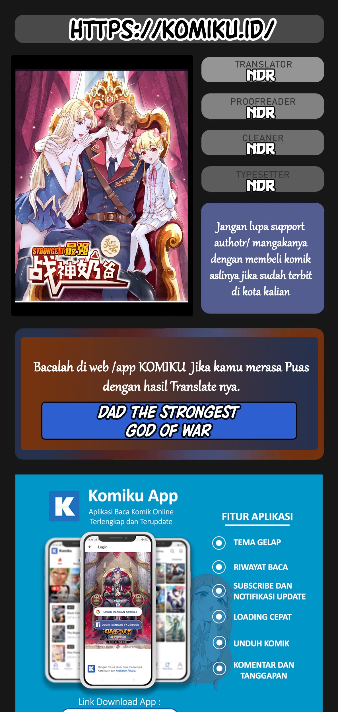 Dad the Strongest God of War Chapter 27 Gambar 28