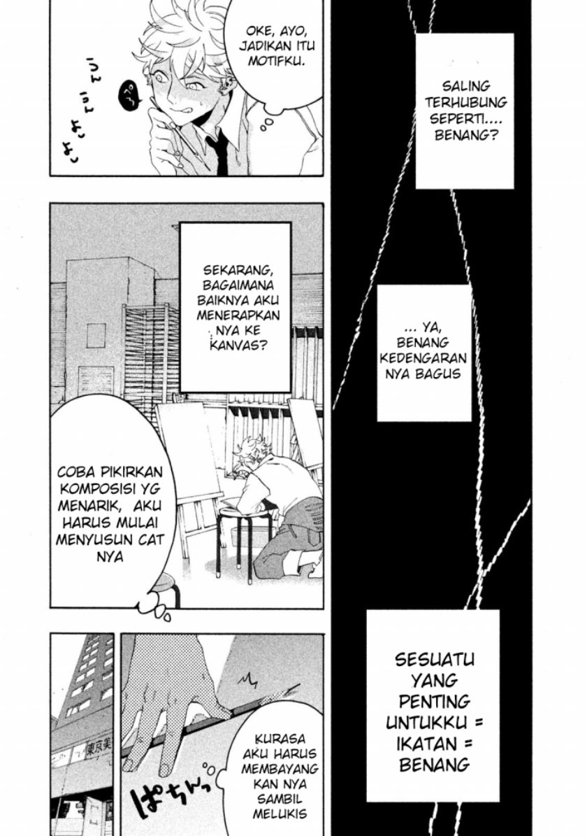 Blue Period Chapter 9 halaman 22