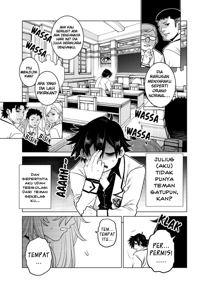 Ochikobore Datta Ani Ga Jitsuha Saikyou: Shijou Saikyou No Yuusha Wa Tensei-shi, Gakuen De Mujikaku Ni Musou Suru Chapter 01 Gambar 26