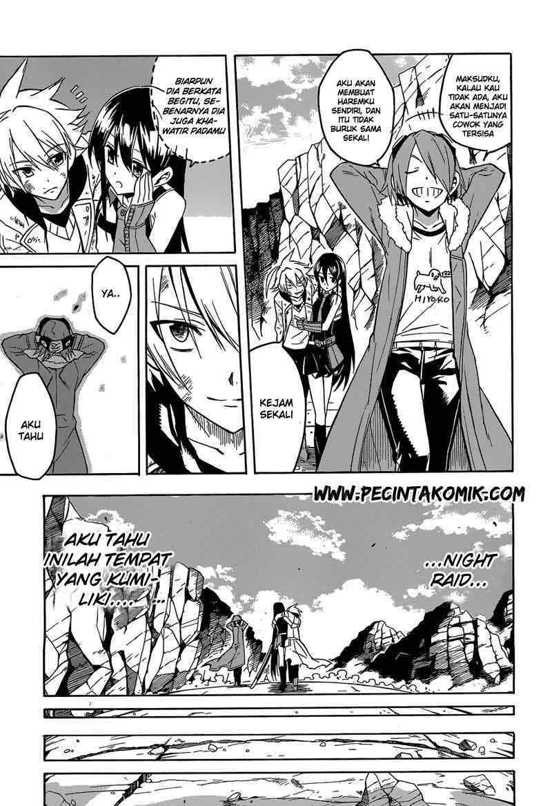 Akame ga Kill! Chapter 19 halaman 20