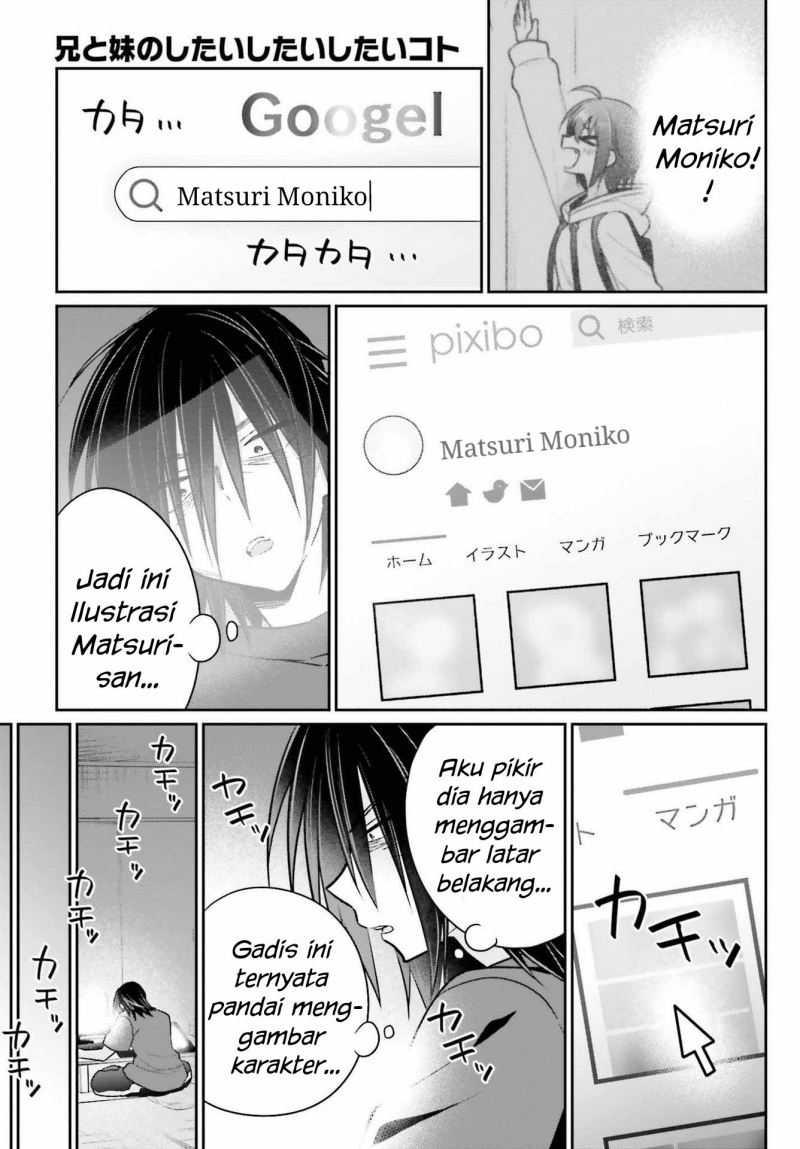 Ani to Imouto no Shitai Shitai Shitai Koto Chapter 08 Gambar 11