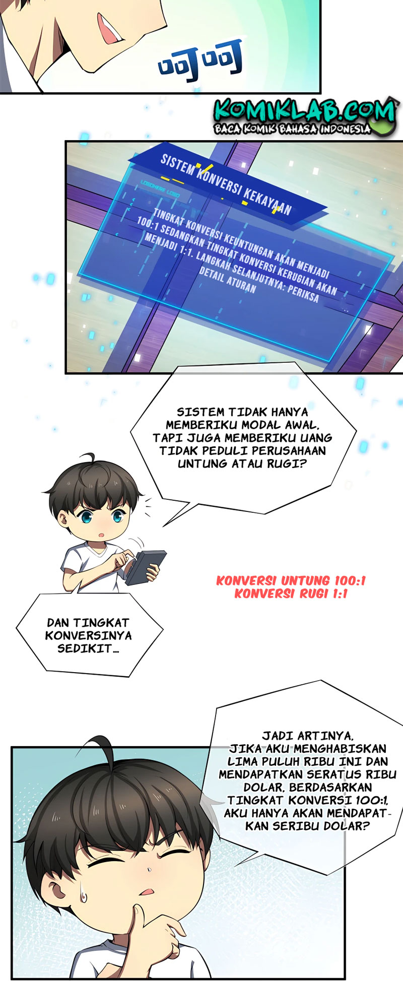 Losing Money to Be a Tycoon Chapter 1 – halaman 19
